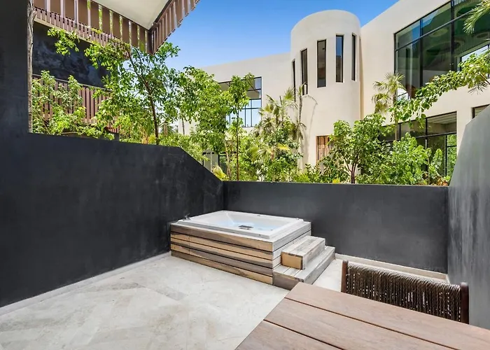 1 Bd Soaking Tub 500 M From Jaguar Park And Tulum