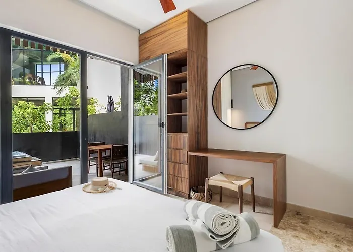 1 Bd Soaking Tub 500 M From Jaguar Park And Apartment Tulum